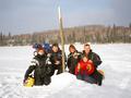 #6: Membres de l'expédition Shella, Marc, Sonia, Léandre et Daphnée - Members of the expedition Shella, Marc, Sonia, Léandre and Daphnée