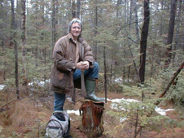 Moi au point de confluence / Me at the confluence point