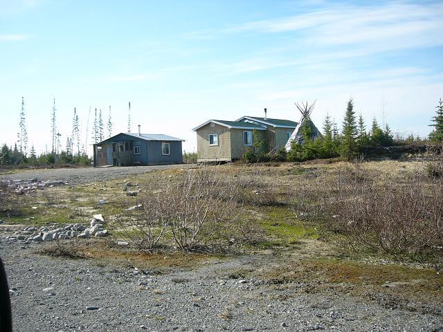 Campement amérindien