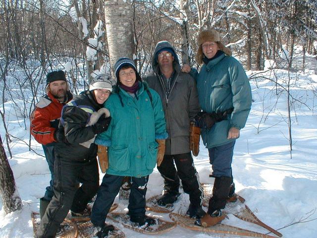 Les amis à la confluence / Group at the confluence