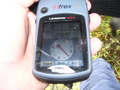 #5: Mon Gps comme preuve de passage à la confluence / My Gps showing my visit