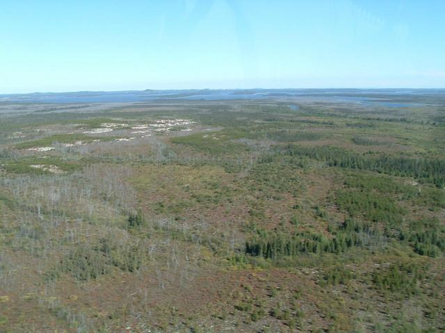 Vue aérienne du secteur - View from above of the sector