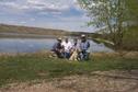 #9: The Confluence Team, near the picnic area 4.6 km east of the confluence.