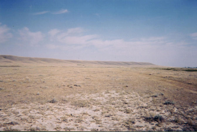 Looking north from confluence