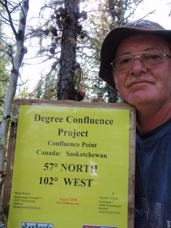 Self portrait at the Confluence