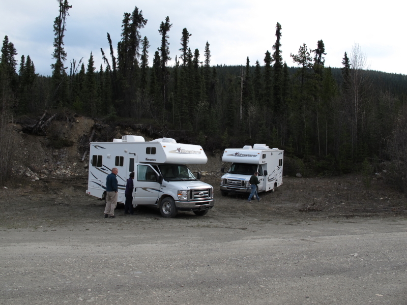 Starting point from the Nahanni Range road