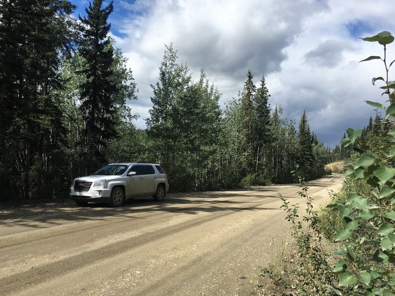 Parking at the roadside