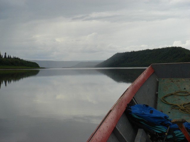 Peel river boat Tour / Unterwegs auf dem Peel River