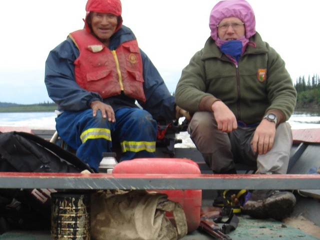 Percy and Herman on Way to the Point