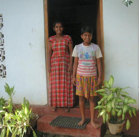 Sumedi Menaka (my translator) and Mrs Menaka