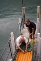 #2: Aufpumpen des Bootes - Preparing the rubber boat