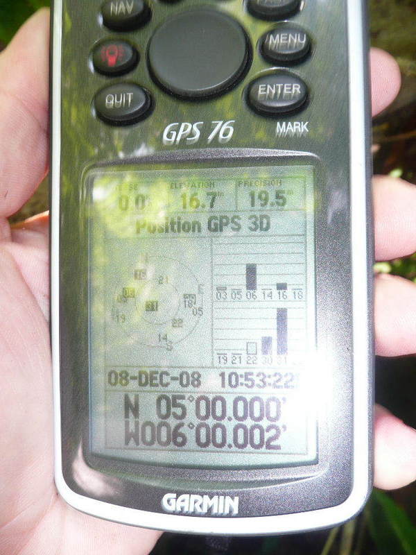 GPS display