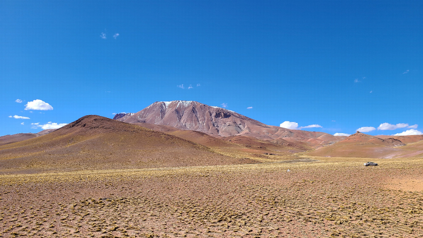 View of the closest high peak