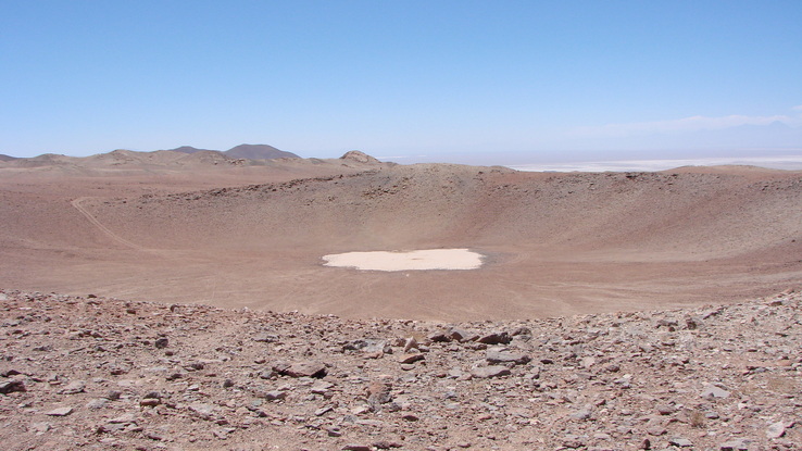 Meteor crater