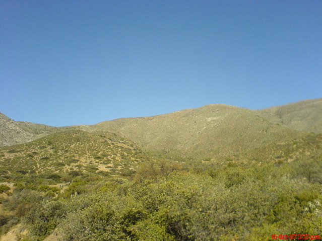 cerro a remontar al regreso al auto.