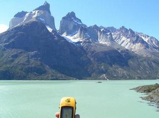 #1: View of the Cuernos with the CP somewhere on the right side