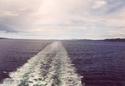 #4: South: Foreground: Picton Island (left) and Navarino Island; background: the islands of Nueva (left) and Lennox (right)