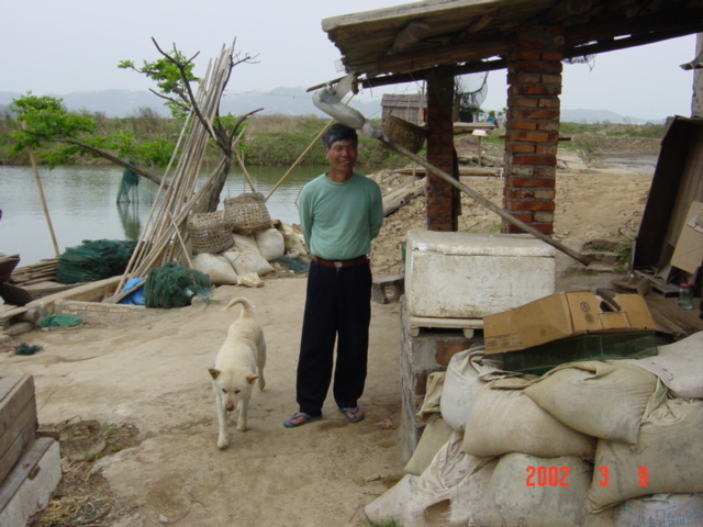 The owner of the shrimp farm