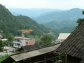 #3: Looking from Dáyāng towards the confluence, 5.18 kilometres NE down the valley.