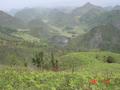 #7: The village of Yanggouliao, visible among the hills to the north