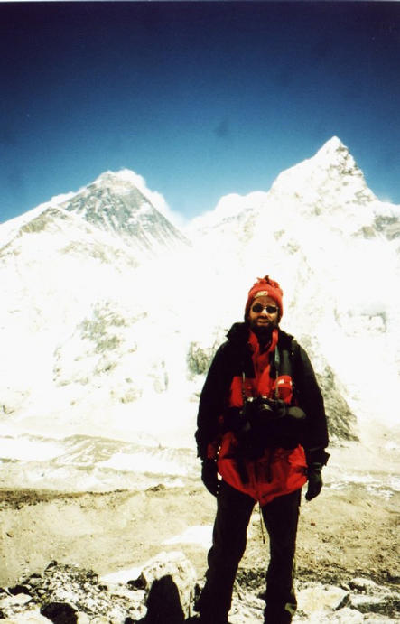 Everest, me and Nuptse