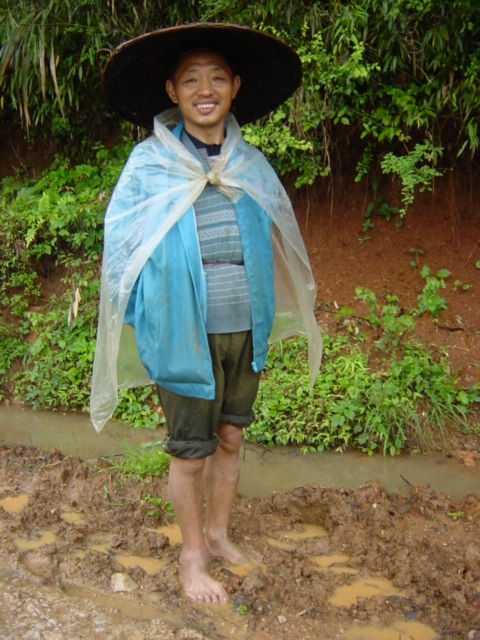 Well-educated peasant, member of the Tujia minority nationality, and owner of the farm on the confluence