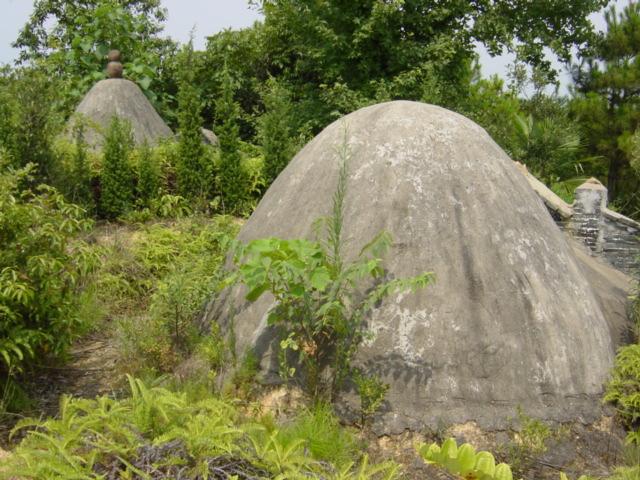 Odd-looking graves