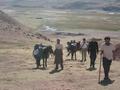 #5: A fresh start.  Heading off from the farm. Suodao (left), Chief, Shay, Raz (front to back)