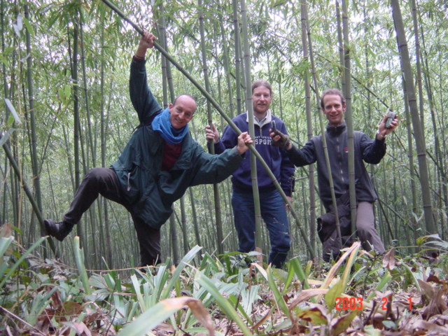 Confluencers group photo (left to right) Richard Jones, Targ Parsons and Peter Cao