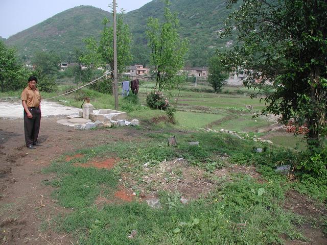 General view of the confluence location