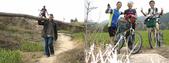 #4: "Walk softly and carry a big stick" - a local at the Confluence Point; Group photo (left to right) Peter Cao, Godspeed and Larry / “怀杖在身，缓行于道”