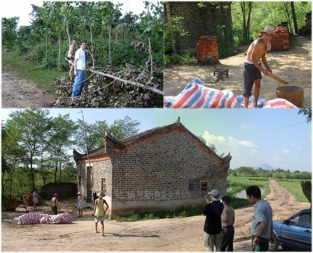 Searching for access; clearing roads; life in village nearby