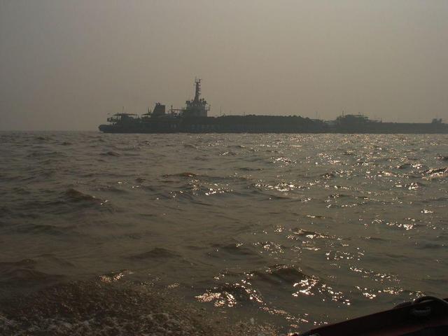 View through the fog northeast toward the confluence from 1.66km