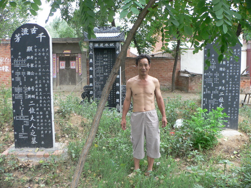 Proud local with impressive gravestones