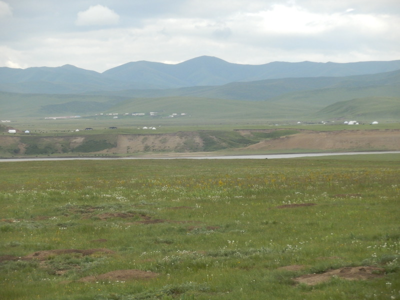 Yellow River as seen from the confluence point