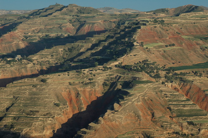 Typical landscape of the Dong Xiang Zu County