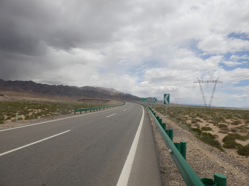 The highway with railroad bridge near the Confluence