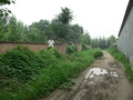 #2: Dirt side road leading off towards the confluence