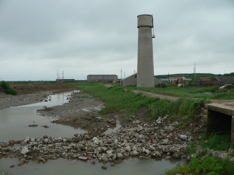 Looking south, towards the tiny village