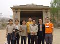 #8: The stage in the east of square(from left:Xiujin,Zhiyong,Xiaobo,Yunbin,Baojin,Tong and Yingzhe)/剧场前面合影