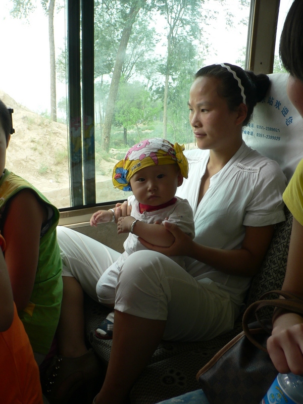 Baby on bus