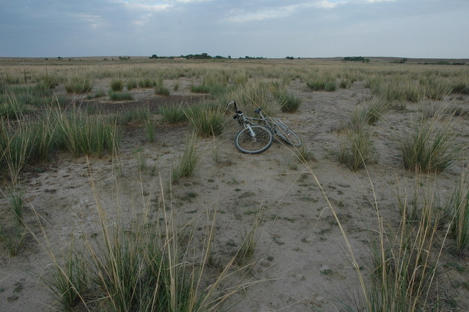 East - the bike saved the day