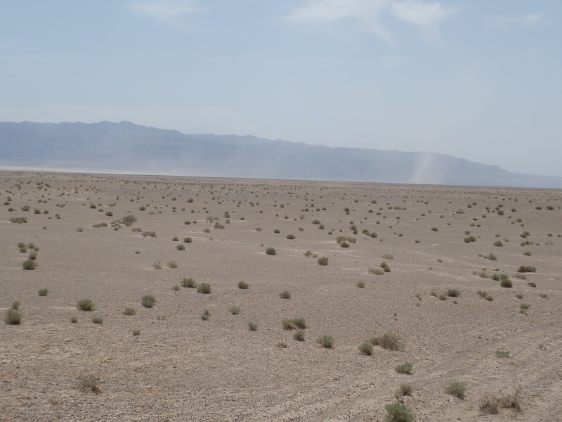 View to the Confluence from 18 km Distance