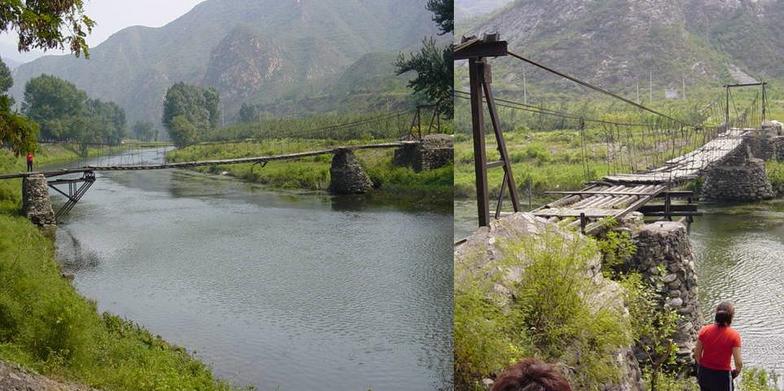 An old bridge along the highway