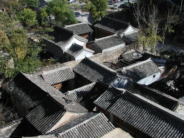 A view of the Chun Xia village, the other objective of out visit on highway 106