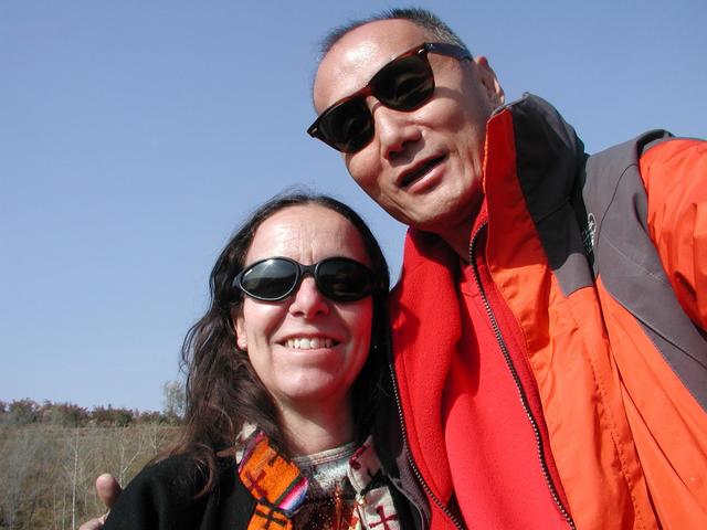 Ray and Florence at the point