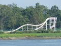 #3: North Korean bathers on water slides