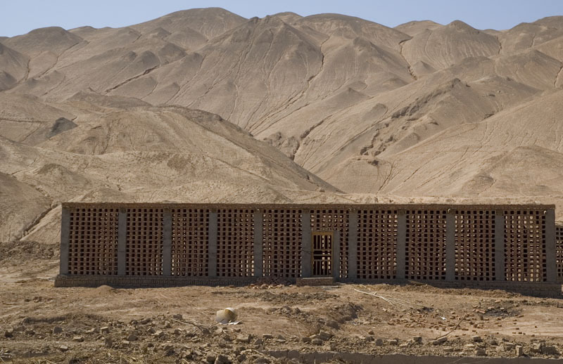 Raisins drying house