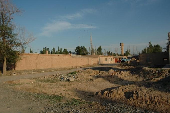 One view of the village near the confluence house