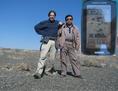 #4: Ru Rong and I at confluence; GPS